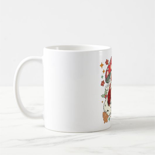 Mug Arbre de Noël de l'excavatrice de construction pou (Gauche)