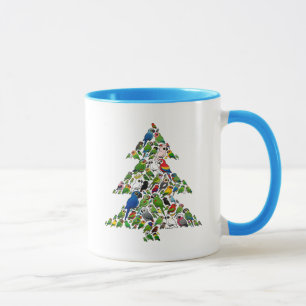 Mug Arbre de Noël de perroquet