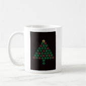 Mug Arbre de Noël de Shell de fusil de chasse (Gauche)
