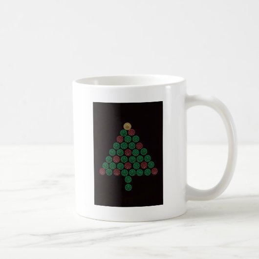 Mug Arbre de Noël de Shell de fusil de chasse (Droite)