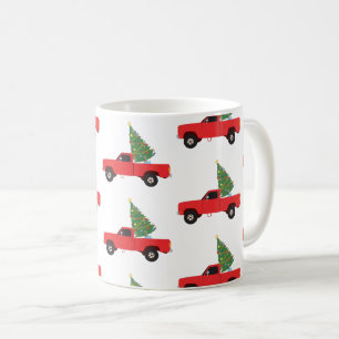 Mug Arbre de Noël du camion de ramassage