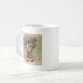 Mug Arbre de Noël du Père Noël victorien (Devant gauche)