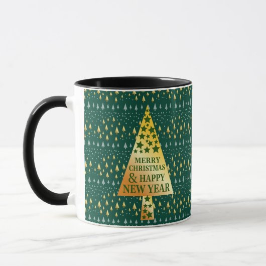 Mug Arbre de Noël élégant (Gauche)
