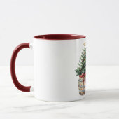Mug Arbre de Noël en baril (Gauche)