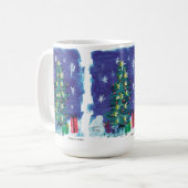 Mug Arbre de Noël - Enfants Art pour CHOC (Devant gauche)