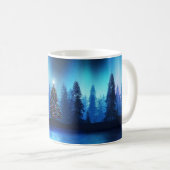 Mug Arbre de Noël Forêt pacifique Noël (Devant droit)