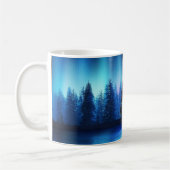 Mug Arbre de Noël Forêt pacifique Noël (Gauche)