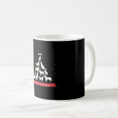 Mug Arbre de Noël Golden Retriever (Devant droit)
