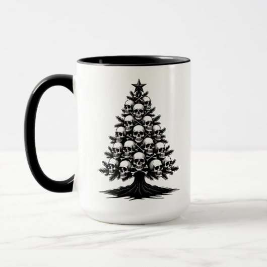 Mug Arbre de Noël gothique II (Gauche)