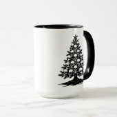 Mug Arbre de Noël gothique II (Devant droit)