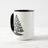 Mug Arbre de Noël gothique II (Devant gauche)