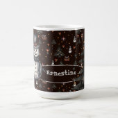 Mug Arbre de Noël gothique Snowmen Déplaisant (Centre)