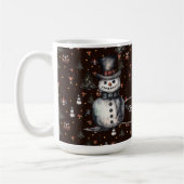 Mug Arbre de Noël gothique Snowmen Déplaisant (Gauche)