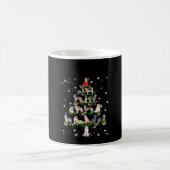 Mug Arbre De Noël Husky Couvert De Lampe De Feu (Centre)