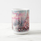 Mug Arbre de Noël impressionniste (Centre)