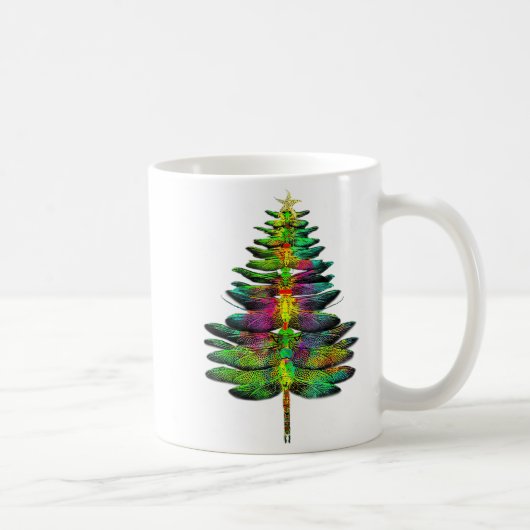 Mug Arbre de Noël Libellule Noël Libellule (Droite)