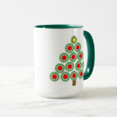 Mug Arbre de Noël mécanique (Devant droit)
