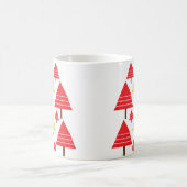 Mug Arbre de Noël Mignon Rouge Vert (Centre)