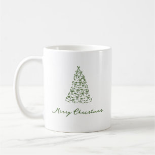 Mug Arbre de Noël moderne