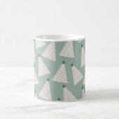 Mug Arbre de Noël Motif Sage Green (Centre)