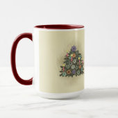 Mug Arbre de Noël - Mug, Coupe (Gauche)