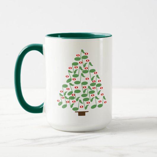 Mug Arbre de Noël musical (Gauche)