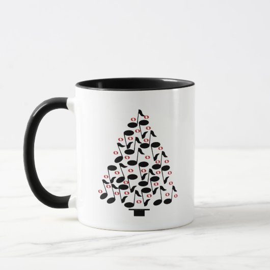 Mug Arbre de Noël musical (Gauche)