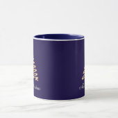 Mug Arbre de Noël or avec Joyeux Noël (Centre)