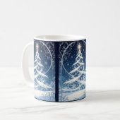 Mug Arbre de Noël orné exquis (Devant gauche)