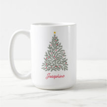 Arbre de Noël populaire scandinave Nom personnalis