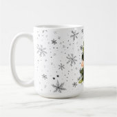 🎄 Mug Arbre de Noël Rétro-Chic ☕⭐ (Gauche)