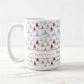 Mug Arbre de Noël rouge Motif#5 ID1009 (Gauche)