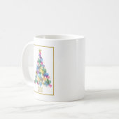 Mug Arbre de Noël rustique du Texas (Devant gauche)