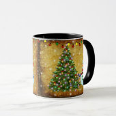 Mug Arbre de Noël Snowman (Devant droit)