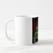 Mug Arbre de Noël Snowman Surprise Art Imprimer (Gauche)