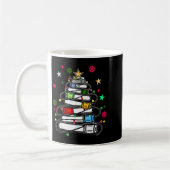 Mug Arbre de Noël Tube de Sang Phlébotomiste Tech Phlé (Gauche)