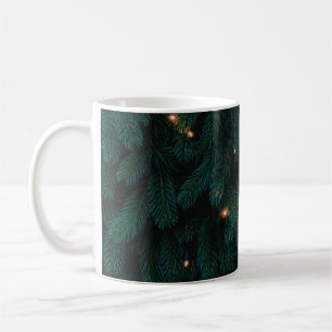 MUG ARBRE DE NOËL VERT AVEC LUMIÈRE