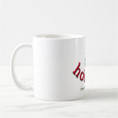Mug Arbre de Noël vert HoHoHo Rouge Joyeux Noël (Gauche)