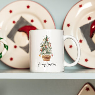 Mug Arbre de Noël Vintage Joyeux Noël