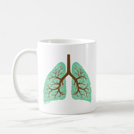 Mug Arbre de poumon (Gauche)
