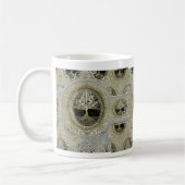 Mug Arbre de simplicité de la vie (Gauche)