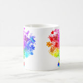 Mug Arbre de spectre autistique (Centre)