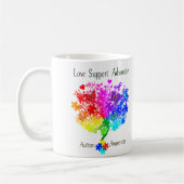Mug Arbre de spectre autistique (Gauche)
