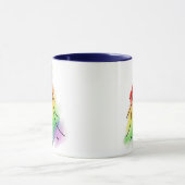 Mug Arbre de vacances Rainbow (Centre)