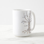Mug Arbre de vie (Devant droit)
