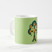 Mug Arbre de Vie Art Mandala Boho (Devant gauche)