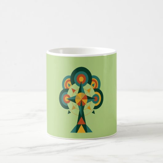 Mug Arbre de Vie Art Mandala Boho (Centre)