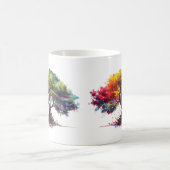 Mug Arbre de vie coloré aquarelles (Centre)