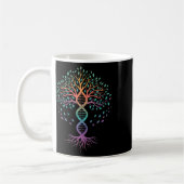 Mug Arbre de vie de l'ADN enseignant, professeur de bi (Gauche)
