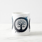 Mug Arbre de vie en bleu (Centre)